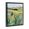 Stupell Industries Pastel Landscape Hills Floater Framed Canvas Wall Art Design by RileyB